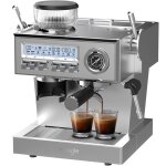 Iceagle machine  expresso italienne a pompe 20 bar built - in grinder milk frother auto - cleaning 2050w ...