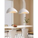 Idegu 2pcs industriel suspension luminaire moderne 30cm rtro lustre plafonnier ciment style nordique ...