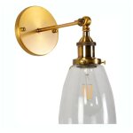 Idegu applique murale int�rieur vintagelampe murale en verre industriel style edison luminaire murale ...