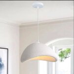 Idegu industriel suspension luminaire moderne 30cm rtro lustre plafonnier ciment style nordique pour ...