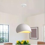 Idegu lustre suspension industriel moderne 20cm lampe de plafond ciment design edison e27 luminaire vintage ...
