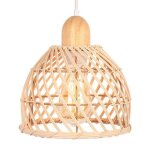 Idegu rétro suspension luminaire en bois et bambou plafonnier industriel e27 lustre abat - jour design ... Idegu rétro suspension luminaire en bois et bambou plafonnier industriel e27 lustre abat - jour design ...