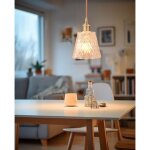 Idegu suspension luminaire moderne en verrelustre industriel abat - jour en verre finition en laiton ...
