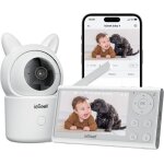 Iegeek 1080p babyphone camraptz 355 baby phone vido connect smartphone visiophone avec vision nocturne ...
