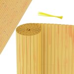Ikodm canisse en pvc cl�ture de jardin pour le jardin stores balcon avec serre - c�bles bambou 80 x 300cm ...