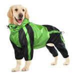 S - imperm�able pour chien � 4 pattes avec capuche poncho imperm�able ajustable pour animaux de compagnie ...