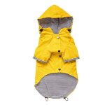 Imperm�able pour fermeture �clair boutons r�fl�chissants cordon de serrage ajustable pour chiens de 45 ...