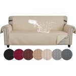 Housse de canap - universelle - 3 places - impermable - protection contre les animaux - design contemporain ...