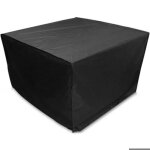 Impermable housse de table exterieur rectangulaire 90x90x90cm housse de protection salon de jardin carr ...