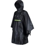 Poncho impermable vlo bandes rflchissantes noir - marque - modle - capuchon - lger - compact