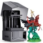 Imprimante 3d elegoo saturn 4 ultra cran 12k msla nivellement automatique grande taille dimpression ...