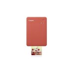 Imprimante photo canon selphy qx20 rouge terracotta