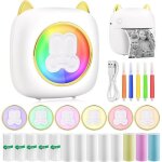 Imprimante photo portable mini imprimante photo instantan� sans fil imprimante thermique sans fil bt ...
