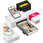 Imprimante photo portable - suteo - amber m100 - sublimation thermique - 300 dpi - 10x15 cm - wi - fi ...