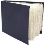 Indigo rag book carnet � dessincoton cartonblancpaysage a6set de 36pcs
