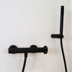 Indus mitigeur douche mcanique noir essebagno