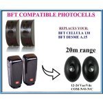 Infrarouge photocellules compatible avec bft cellula 130 / bft desme a. 15 12 - 24v n. c - com - n. o. ...