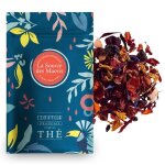 100g dinfusion aux ar�mes de pomme fraise et kiwi chaude ou glac�e la source des maoris comptoir francais ...