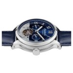 Montre automatique - ingersoll - the tempest - 44 mm - cuir bleu - rsistante  leau 50 m