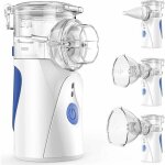 Inhalateur nbuliseur portable fonction autonettoyante avec embout buccal et masque pour enfants et adultes ...