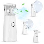 Inhalateur n�buliseur portable avec embout buccal et 2 masques r�glable n�buliseur portable a�rosol 10ml ...