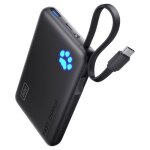 Iniu batterie externe 45w pd 10000mah power bank avec usb c c�bles int�gr�s charge rapide powerbank pour ...