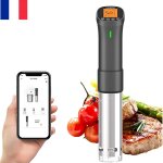 Inkbird isv - 200w cuiseur sous vide wifi cuiseur oeufs thermoplongeur sous vide 1000w calculateur dimmersion ...