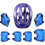 Inlzdz 7 pices kit de protections pour enfants casque de vlo / genouillres / coudires / protge - ...