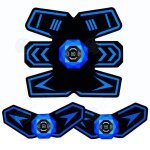 Inn abdominale electrostimulation 185 x 18 cm mat�riau pu 6 modes et 10 niveaux dintensit� fitness et ...