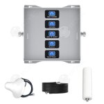 Amplificateur de signal 5 bandes 4g passionova 65 - 75db 800 / 900 / 1800 / 2100 / 2600mhz amplificateur ...