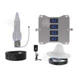 Amplificateur signal passionova 4g 5g booster r�p�teur gsm 4 bandes 900 1800 2100 2600 mhz maison bureau ...