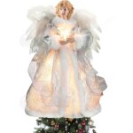Inn ange darbre de no�l 30 cm ange lumineux pour d�coration darbre de no�l d�coration de no�l cadeau ...