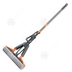 Inn balai � franges 120x33cm pva manche renforc� en acier inoxydable et 2 t�tes de remplacement lave ...