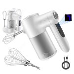 Inn batteur � main sans fil 60w 7 2000mah 3 vitesses r�glables affichage num�rique batteur sans fil batteur ...