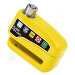 Bloque disque en alliage daluminium passionova 110db 8x63x35cm tanche pour motos et vlos moto bloque ...