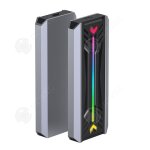 Inn bo�tier ssd m2 nvme ngff protocole double 10gbps usb3. 1 gen2 avec lumi�re rvb adaptateur de bo�tier ...