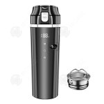 Bouilloire �lectrique innovtec 400ml 12 / 24v 100�c acier inoxydable 304 bouilloire voiture bouilloire ...