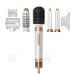 Inn brosse à cheveux 7 en 1 130 degrés température maximale celsius fer à boucler automatique peigne ... Inn brosse à cheveux 7 en 1 130 degrés température maximale celsius fer à boucler automatique peigne ...