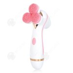 Inn brosse faciale 3 t�tes rotatives 74x175cm 500mah ipx7 4 vitesses tourner brosse nettoyante visage ...