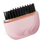 Inn brosse lissante pour cheveux mini portable rechargeable multifonctionnel 2 en 1 cheveux raides et ...