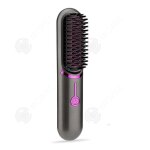 Inn brosse lissante pour cheveux pet cramique rechargeable cheveux lisses et boucls 2 en 1 lisseur ...