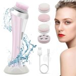 Inn brosse nettoyante visage 400mah brosse nettoyante visage rechargeable par usb pour d�maquiller et ...