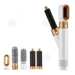 Inn brosse soufflante 1000w 220 - 240v 5 en 1 multifonction thermal brush peigne � air chaud � domicile ...