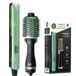 Inn brosse soufflante 1000w fer  friser avec 3 niveaux rglage led lisseur cheveux avec 5 niveaux rglage ...