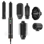 Inn brosse soufflante 7 en 1 1400w ions ngatifs peigne fer  boucler automatique peigne  coiffer pour ...