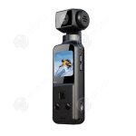 Pas cam�ra de corps 4k avec microphone externe 1. 33 pouce rotation � 270 degr�s cam�ra pour sport v�lo ...