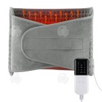 Inn ceinture lombaire chauffante 2 en 1 75 w doux avec chauffe - mains 10 niveaux de temprature rglables ...
