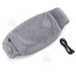 Pas ceinture lombaire chauffante 2 en 1 avec chauffe - mains 117. 5x22cm 6w 5v / 1. 2a flanelle 3niveaux ...
