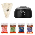 Inn chauffe - cire 100w 18x13cm 10 btons de cire machine  piler chauffe chauffage pour pilation ...