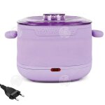 Inn chauffe cire epilation electrique professionnelle 400ml pliable silicone facile nettoyer chauffe ...